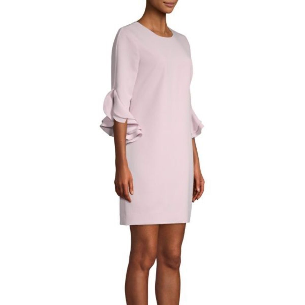 MILLY FERNANDA RUFFLE DRESS